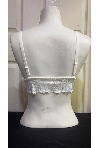 Koza Kadın Desteksiz İpli Soft Bralet Sütyen-ekru