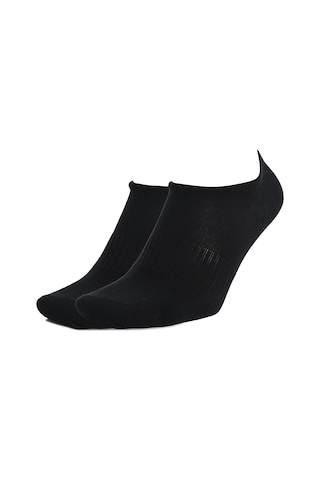Sportive Spt Unisex Siyah İkili Sneaker Çorabı 25yuc007-syh