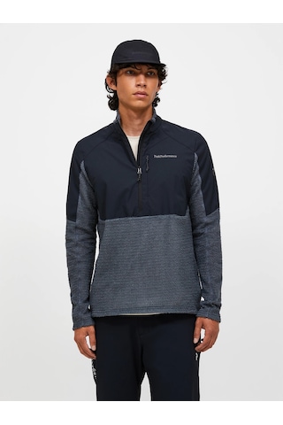 Peak Performance M Freelight Alpha Half Zip Mountaın Mıst Erk İçlik G80442010-30695 Siyah