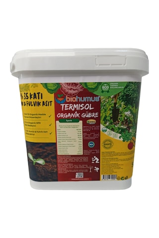 Humik Fulvik Asit, Biohumus Organik Gübre, Organik Sertifikalı, K