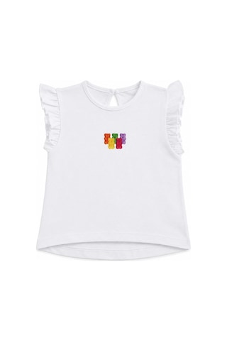 Haribo Bebek T-shirt Şort Takım Lila Kız