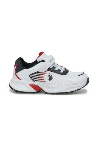 U.S. Polo Assn. U.s Polo Assn. Rick Jr 4fx 101510211 Beyaz & Mavi & Kırmızı Çocuk Günlük Spor Ayakkabı 001