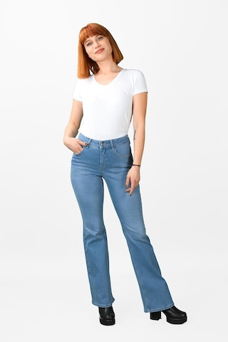 Kadın Çan Paça Kot Pantolon 001