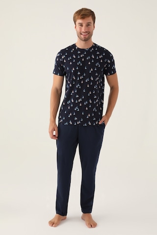 Arnetta Yacht Lacivert Erkek Pijama Takımı 5274-42689 Lacivert