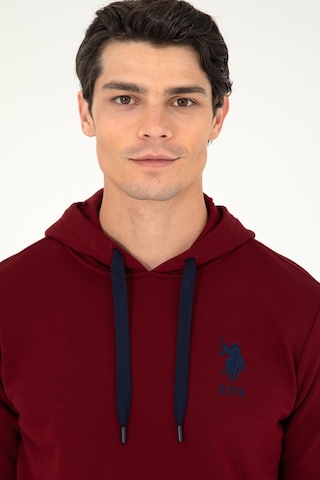 U.s. Polo Assn. Erkek Bordo Sweatshirt 50289059-vr014 Bordo