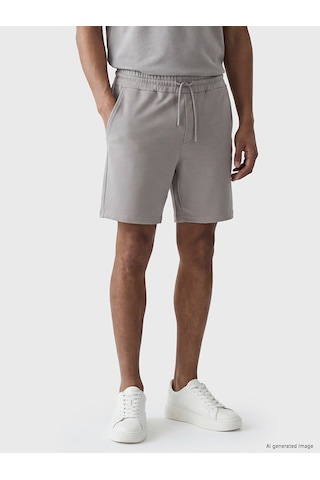 Lcw Vision Gri Regular Fit Erkek Şort