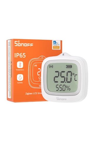 Snzb-02wd Zigbee Ip65 Lcd Ekranlı Akıllı Sıcaklık Ve Nem Sensörü