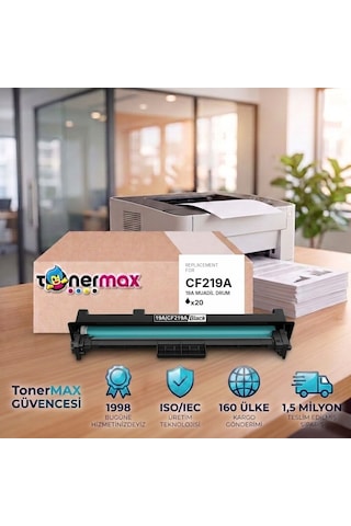 Hp Laserjet Pro M102w Muadil Drum Ünitesi Çipli Cf219a 20'li 12.000 Sayfa