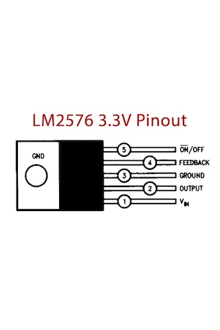 Lm 2576t-3,3v To220 3,3v