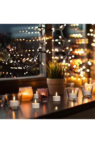 Şarj Edilebilir Isı Mumları, Uzaktan Kumandalı Ve Şarj Tabanlı 12 Adet Şarj Edilebilir Mum, Led Alevsiz Diğer