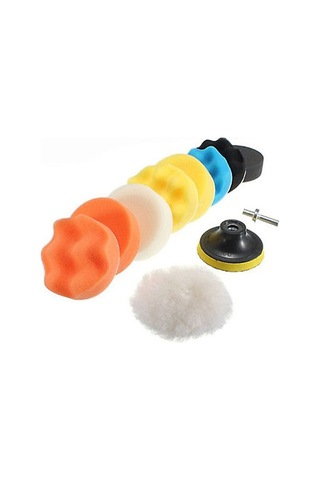 Pazly 11 Adet 3-inç Araba Parlatma Pedi Kiti - Köpüklü Parlatıcı & Cila Seti