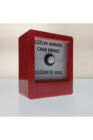 Mutlusan Kare Yangın İhbar İkaz Butonu N11.1439