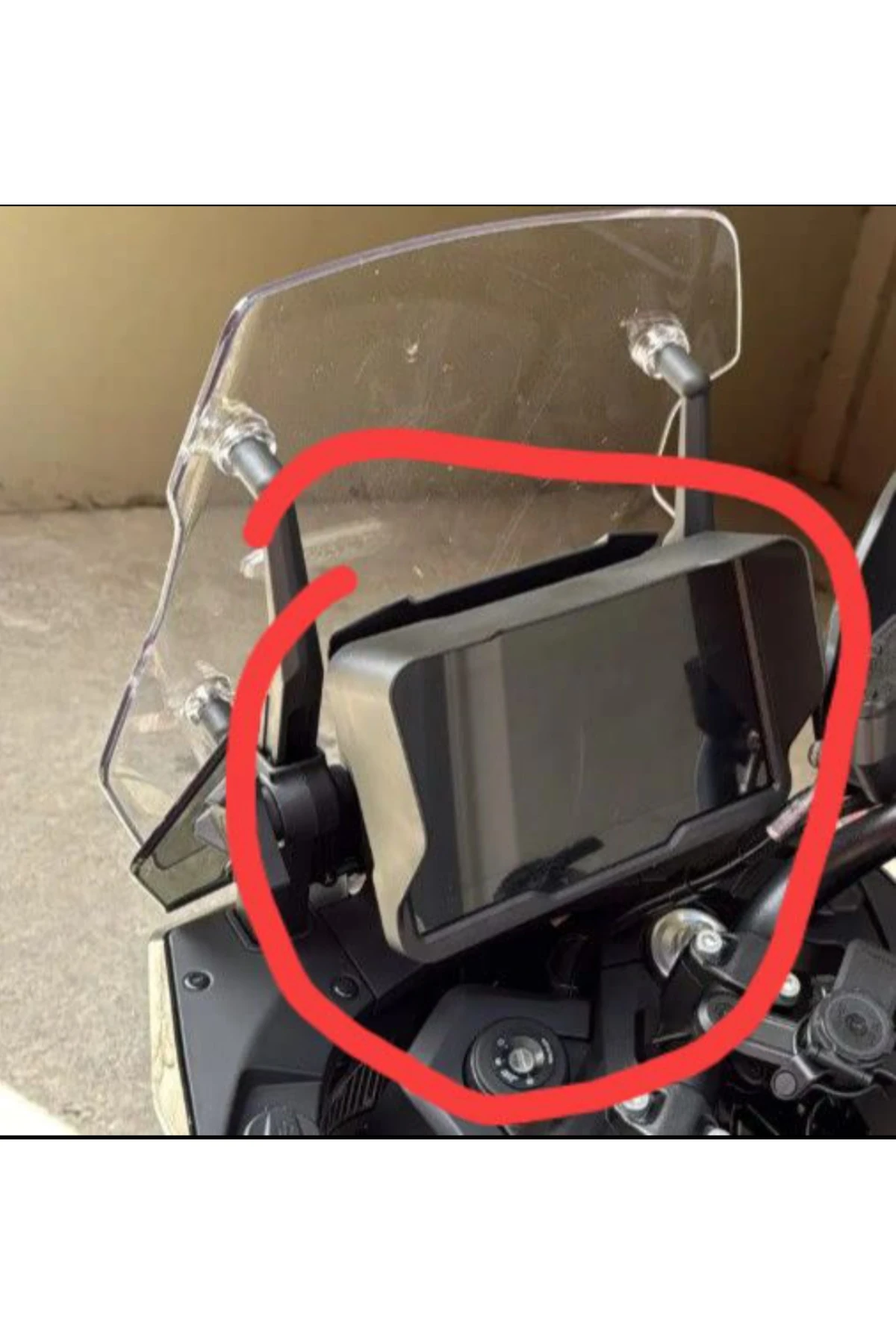 Cfmoto 800mt Ekran Güneş Koruyucu Tft Siperlik Siyah