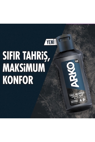 Arko Men Black Edition Tıraş Kolonyası 4 x 255 ML