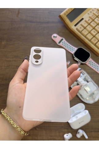 Samsung Galaxy S25 Edge Uyumlu Süper İnce Mat Ultra Thin Silikon Kılıf Şeffaf