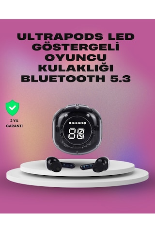 Kablosuz Şarj Destekli Hafif Ve Güçlü Kulaklık -