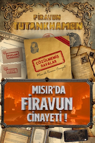 Çözülmemiş Davalar Mısır'da Firavun Cinayeti Dedektiflik Oyunu
