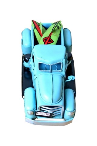 Fortunelane Klasik Metal Kamyon Dekoru: Masa Ve Ev Dekorasyonu İçin İdeal, Çocuklar İçin Noel Hediyesi, Mavi Renk Seçeneği Mavi Mavi