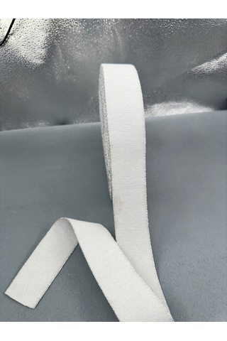 5.5 Cm Simli Lastik-5 Metre-gümüş