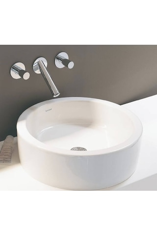Duravit - Starck 1 Çanak Lavabo 46 Cm Beyaz - 0445460000- Beyaz