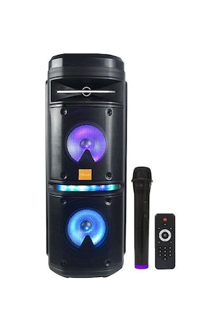 Mikado MD-230KP USB - FM - TF Kart - BT Destekli Kablosuz Mikrofonlu Toplantı Anfisi