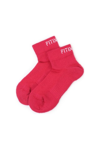 Premium Performance Quarter Pembe Spor Çorabı