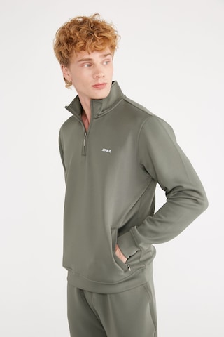 Jepublic Jp Scuba 1/2 Zıp Sweatshırt Yeşil
