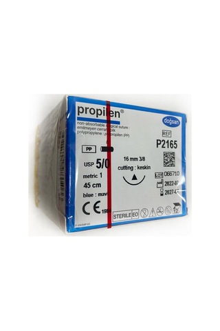 Doğsan Propilen 5/0 Keskin 16 MM Cerrahi İplik