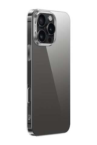 Goocamp Apple Uyumlu iPhone 16 Pro Kılıf Vonn Kapak-şeffaf Şeffaf