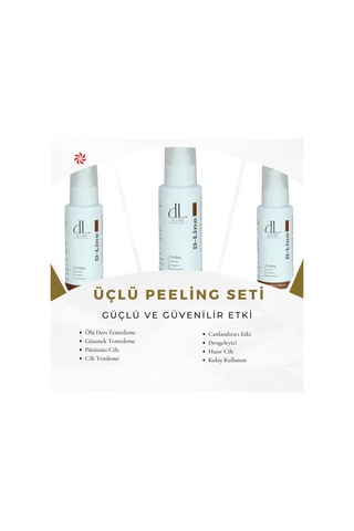 D-Line Laboratories Peeling Jel 3 x 100 ML