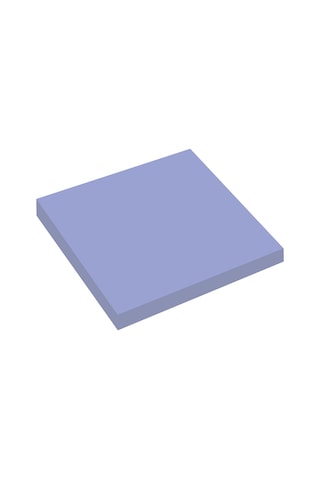 Şeffaf Post-it Yapışkanlı Not Kağıdı MOR 76x76 Mm. 50 Yaprak