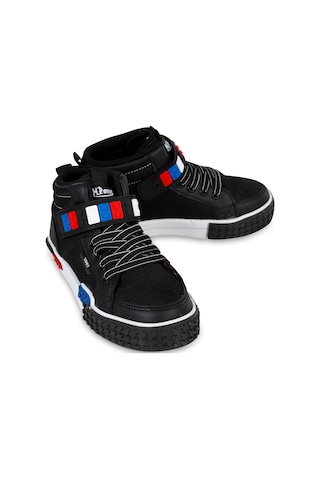 M.P Mpone Ft Sports Casual Erkek Çocuk Spor Ayakkabı 31-35 Numara Siyah 13794330824w1-1 Siyah