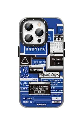 Youngkit Apple Uyumlu iPhone 14 Pro Kılıf Magsafe Şarj Özellikli YoungKit Code Case Serisi Kapak YOUNGKİT-TA86044