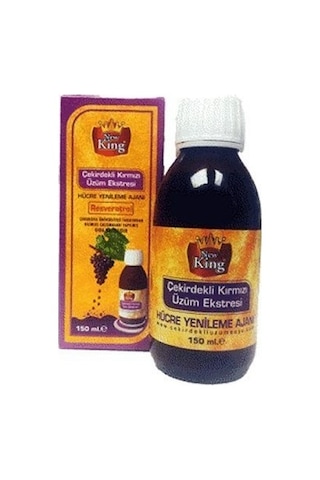 New King Çekirdekli Kırmızı Üzüm Eki 150 ML