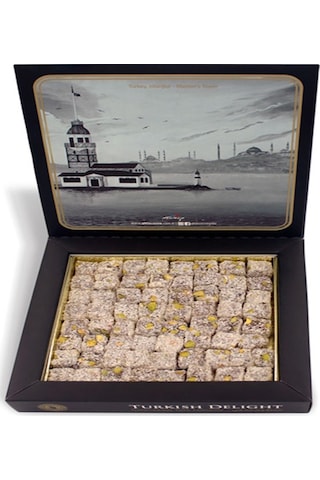 Altıncezve Orhan Efendi Çifte Kavrulmuş Antep Fıstıklı Hindistan Cevizli Lokum 400 G