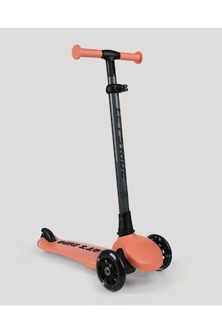 Let's Be Child Let's Ride Two Işıklı Katlanabilir 3 Tekerlekli Scooter Somon
