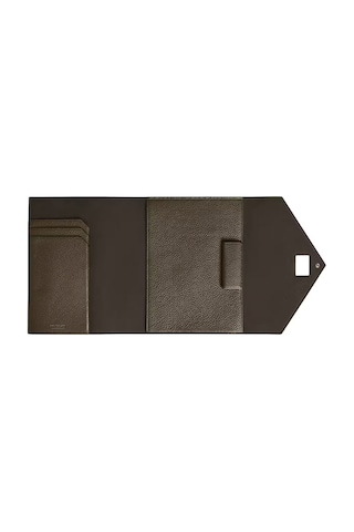 Montblanc Orta Boy Zarf Kapaklı Defter Kılıfı 137172 Haki