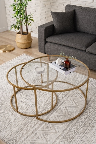 Belarus Orta Sehpa Gold 80cm
