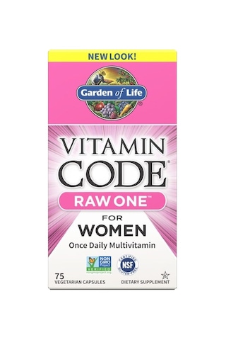 Vitamin Code Raw One For Women Once Daily Multivitamin 75 Veg. Capsules