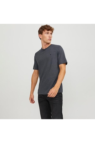 Jack & Jones Jack&jones Paulos Crew Neck Erkek Gri Yuvarlak Yaka Tişört