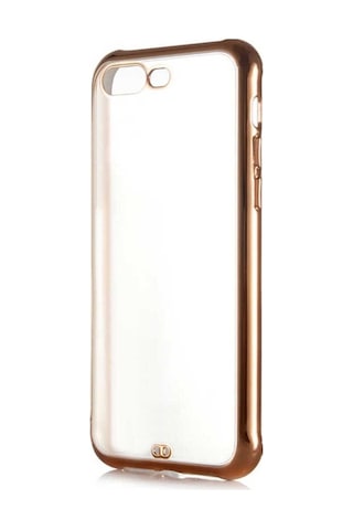 Apple Uyumlu iPhone 7 Plus Kılıf Zore Voit Kapak Gold