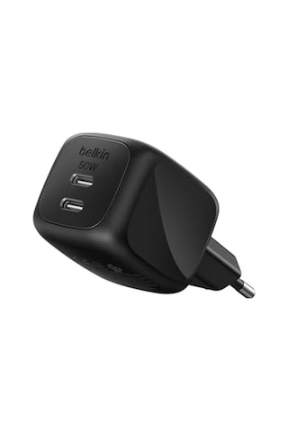 2 Bağlantı Noktalı Usb-c Şarj Cihazı 50 W, 2x Usb-c Çift Bağlantı Noktalı Gan Şarj Cihazı, Apple MacBook Uyumlu , Apple iPhone Uyumlu, 17