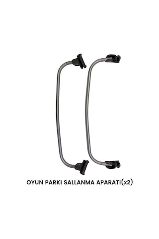 Gulz Sallanma Aparatı 2 Adet - 70 Cm Eni Olan Oyun Parkları İçin