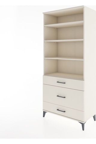 Hyperion Dolap 4 Raflı 3 Çekmeceli 88x44x195 Aytaşı-aytaşı Aytaşı