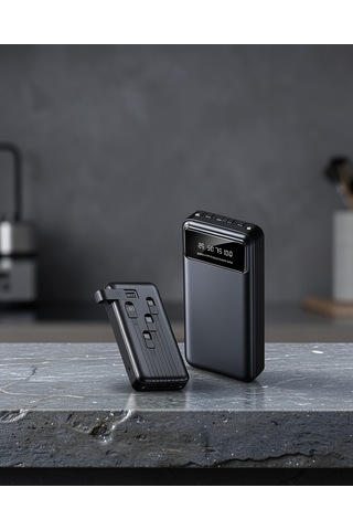 4 Çıkışlı 20.000 Mah Uzun Ömürlü Powerbank Uczzz20000mahpowerbankkk1 Çok Renkli