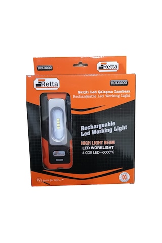 Şarjlı Led Lamba Çalışma Lambası Retta Rcl0200