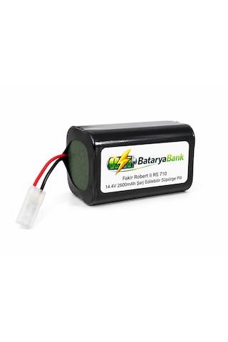 Bataryabank Fakir Robert Iı Rs 710 Uyumlu Şarj Edilebilir Süpürge Pili 14.4v 2600mah Li-ion Batarya