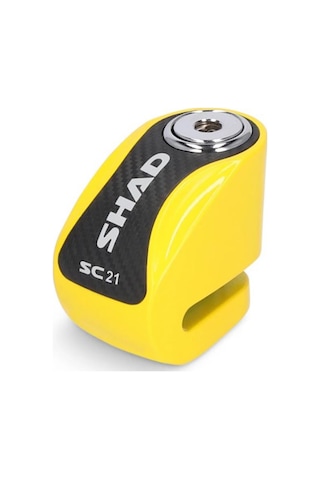 Shad Sc21 Motosiklet Disk Kilidi Sarı C0s2103 Disk Kilidi