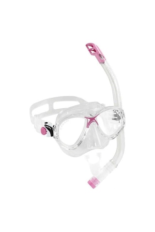 Cressi Junior Marea-top Çocuk Maske Şnorkel Seti Pembe Çok Renkli