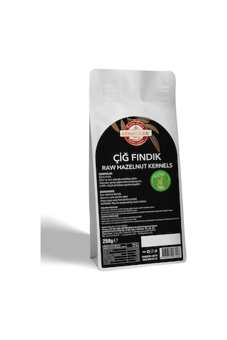 Gürbüzler Glutensiz Fındık Çiğ 250 G